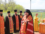 Преосвященнейший епископ Симон вместе с фермерами помолился о благополучии урожая на донских полях