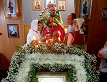 В посёлке Отрадном отметили престольный праздник в честь преподобного Серафима Саровского