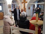 Встреча благополучателей проекта «Спасательный круг» с руководителем проекта состоялась в Донском храме Новошахтинска