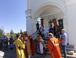 В храме Донской иконы Божией Матери г. Новошахтинска почтили память священномученика Александра, епископа Команского, небесного покровителя города Новошахтинска и горняков