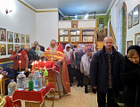 В храме мученицы Татианы при ДонГАУ Нижнедонского благочиния поселка Персиановский иеромонах Николай (Наметышев) совершил Божественную литургию в день памяти Мученицы Татианы и с нею в Риме пострадавших