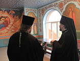 Преосвященнейший епископ Симон посетил Пятницкое Архиерейское подворье ст. Манычской и провел собрание попечительского совета
