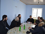 В приходе Успения Божией Матери станицы Калитвенской состоялось собрание духовенства Каменского благочиния