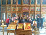 Литургия Преждеосвященных Даров, в Донском храме богоспасаемого града Новошахтинска