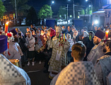 Праздников Праздник и Торжество из Торжеств. В праздник Светлого Христова Воскресения в Покровском кафедральном соборе г. Шахты состоялось торжественное богослужение