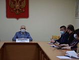 Протоиерей Роман Амплеев принял участие в заседании Оперативного штаба г. Новошахтинска