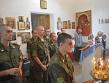 В храме Казанской иконы Пресвятой Богородицы при воинской части 3033 Войск национальной гвардии РФ отметили престольный праздник