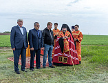 Преосвященнейший епископ Симон совершил «Чин освящения насеянных полей» в Октябрьском сельском районе