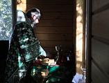 Преосвященнейший епископ Симон совершил Литургию в храме в честь преподобного Сергия, игумена Радонежского в городе Шахты