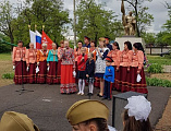 В Бессергеневском сельском поселении прошли мероприятия, посвященные Дню Победы. Протоиерей Андрей Поздняков поздравил жителей поселения с этим великим событием