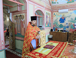 В пятницу Светлой седмицы Преосвященнейший епископ Симон с архипастырским визитом посетил храм Донской иконы Божией Матери г. Новошахтинска