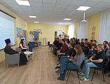Иерей Иоанн Трофимов встретился с учащимися техникума «Дон-Текс»