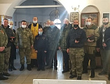 В Донском храме г. Новошахтинска состоялась традиционная встреча казаков станицы Мало-Несветаевской с духовником