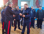 В храме Архистратига Михаила поселка Каменоломни состоялось награждение казаков Нижнедонского Юрта