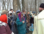 В Пятницком епархиальном подворье станицы Манычской праздник Крещения Господня отметили праздничным Богослужением