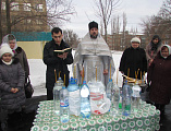 Первый престольный праздник молитвенно отметил приход храма в честь святого Иосифа Обручника г. Шахты