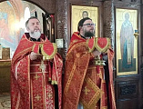 Соборное богослужение состоялось в Никольском храме станицы Багаевской 