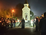 В поселке Каменоломни почтили память погибших мотоциклистов