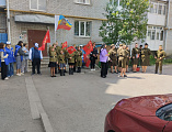 Дети Свято-Пантелеимоновского прихода приняли участие в дворовых концертах для ветеранов Великой Отечественной войны