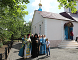 В престольный праздник Преосвященнейший епископ Симон совершил Божественную литургию в храме в честь Казанской иконы Божией Матери г. Гуково