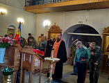 В храме Доской иконы Божией Матери г. Новошахтинска состоялось приведение к присяге казаков