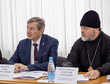 Заседание организационного комитета по подготовке к конференции «Вера. Духовность. Победа» в рамках III Палестинских чтений Шахтинской епархии прошло в Городской Думе города Шахты
