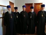 В день памяти сорока Севастийских мучеников духовенство Верхнедонского благочиния соборно совершило Литургию Преждеосвященных Даров в храме Архангела Михаила ст. Вешенской
