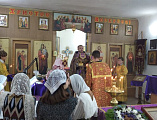 В воскресной школе храма великомученика Пантелеимона г. Гуково поздравили педагогов с Днем учителя