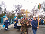Крестные хода и молебны прошли в Покровском храме г. Новошахтинска