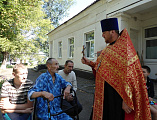 День памяти Усекновения главы Крестителя Господня Иоанна в наркологическом отделении № 2 города Каменск-Шахтинский