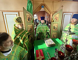 В храме хутора Земцов Боковского района отметили престольный праздник.