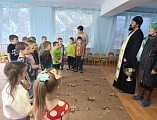 Иерей Иоанн Агаев освятил детский сад в селе Первомайское