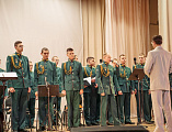 Православный хор и Ансамбль Инженерных войск «За Веру и Отечество» выступил в городе Каменск-Шахтинский