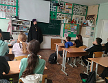 В школах Ёлкинского сельского поселения прошли беседы и открытые уроки на тему: «100-летие блаженной кончины святителя Тихона, Патриарха Московского и всея Руси»   