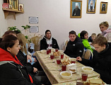 В Донском храме г. Новошахтинска встретили детей из Северодонецка