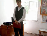 В воскресной школе при храме великомученика и целителя Пантелеимона г. Гуково состоялась защита выпускных сочинений