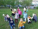 Акция «Клин белых журавлей»