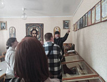Иеромонах Димитрий (Яроцкий) принял гостей из Миллеровского казачьего техникума