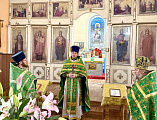 Соборное богослужение духовенства в Чернышевском благочинии