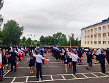 Духовенство города Шахты приняло участие в праздновании Дня Победы в Шахтинском казачьем кадетском корпусе