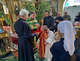 В Свято-Андреевском храме города Миллерово в праздник Святой Троицы наградили волонтеров православной группы «Мы вместе»   