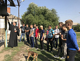 Учебный год в казачьем кадетском техникуме г. Миллерово начинается с посещения храма