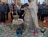 Подопечные центра «Забота» приняли участие в праздничных богослужениях в день Крещения Господня
