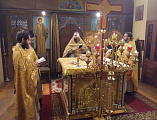 Престольный праздник отметили в храме Святого Апостола Андрея Первозванного в городе Миллерово