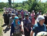 Прихожане Покровского прихода г. Каменск-Шахтинский и Екатерининского Архиерейского подворья г. Красный Сулин совершили паломническую поездку в Покровский мужской монастырь сл. Верхнемакеевка Кашарского района