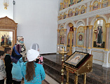 В воскресной школе «Держава» при храме Державной иконы Божией Матери Донецкого благочиния прошел духовно-просветительский час «Святитель Николай Чудотворец»
