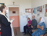 Протоиерей Роман Мясников посетил Дом престарелых пос. Садовый