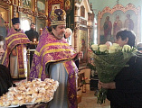 В храме святителя Николая чудотворца города Шахты Божественной литургией отметили память сорока мучеников Севастийских