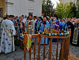 В Польше Преосвященнейший епископ Симон сослужил Блаженнейшему митрополиту Варшавскому и всея Польши Савве за всенощным бдением в Супрасльском монастыре