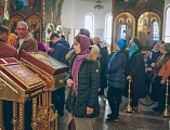 В день памяти Собора новомучеников и исповедников Церкви Русской в Покровском соборе г. Шахты совершена лития о всех усопших, пострадавших в годину гонений за веру Христову